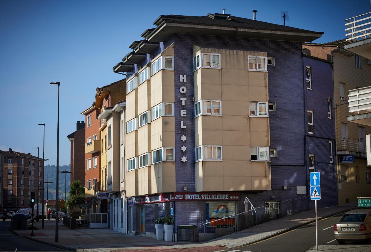 Hotel Villalegre Aviles Bagian luar foto